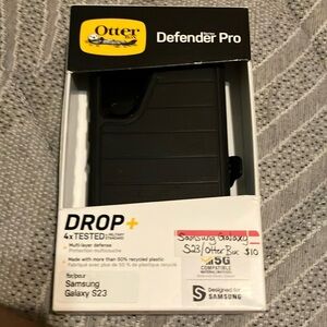 OtterBox Defender Pro Case for Samsung Galaxy S23 - Black
